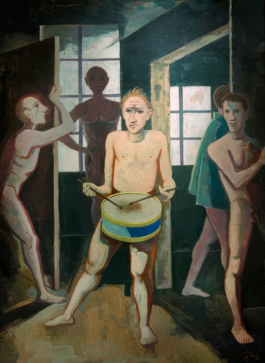 De sorte værelser af Karl Hofer