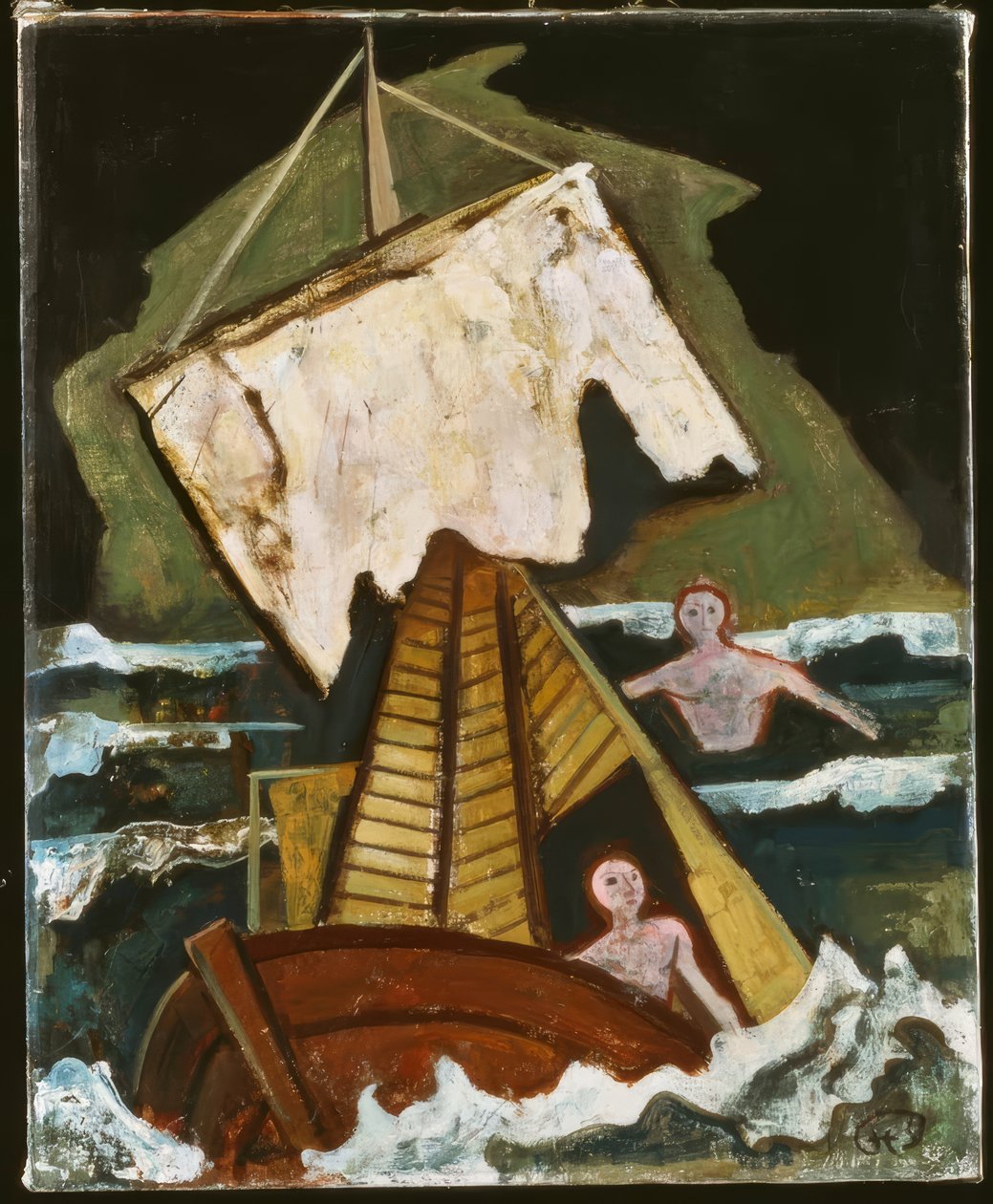 Høj søgang af Karl Hofer