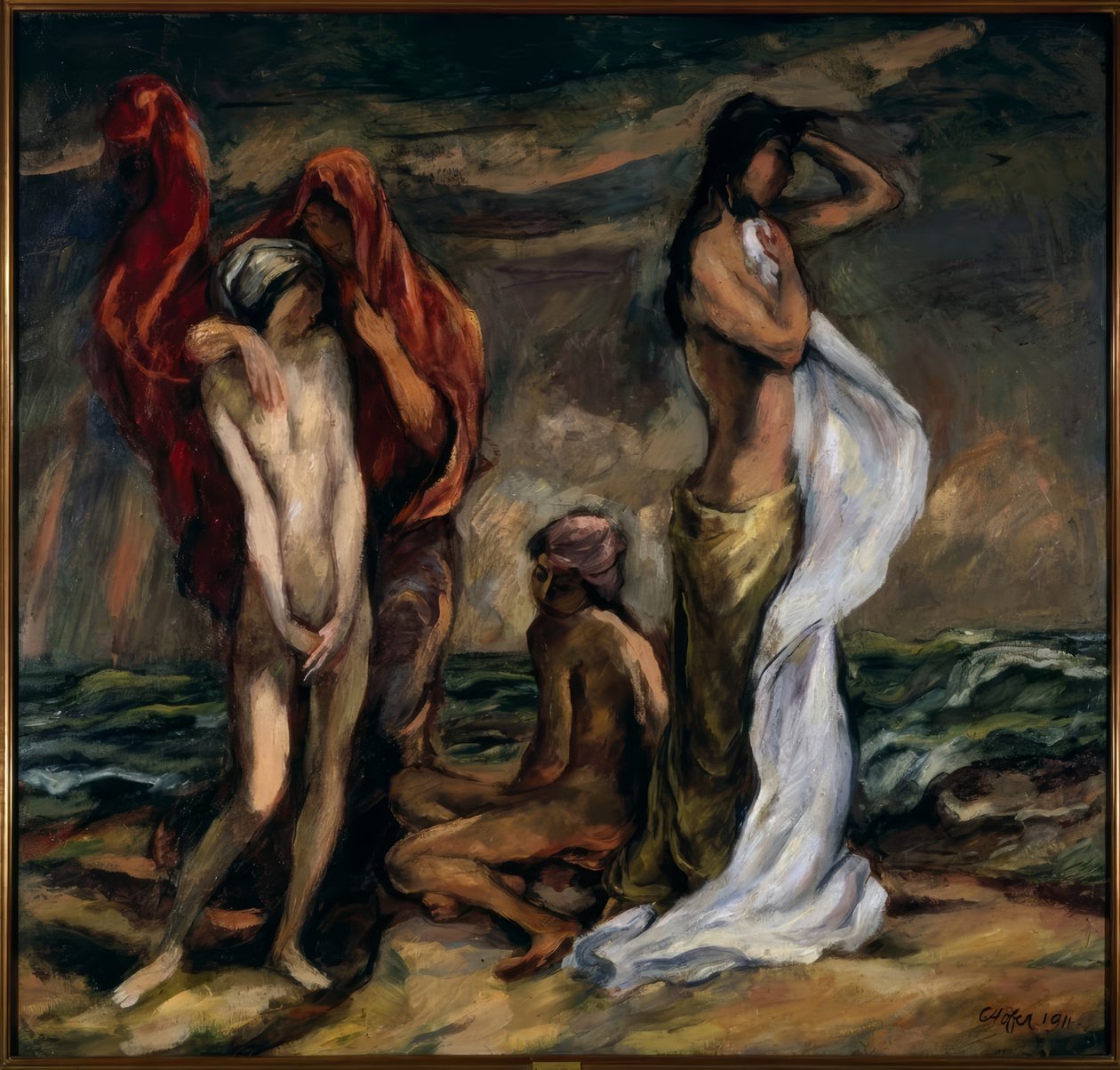 I stormen af Karl Hofer