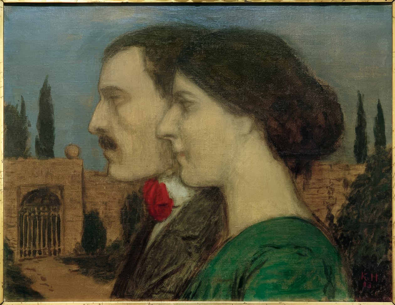 Karl og Thilde Hofer af Karl Hofer