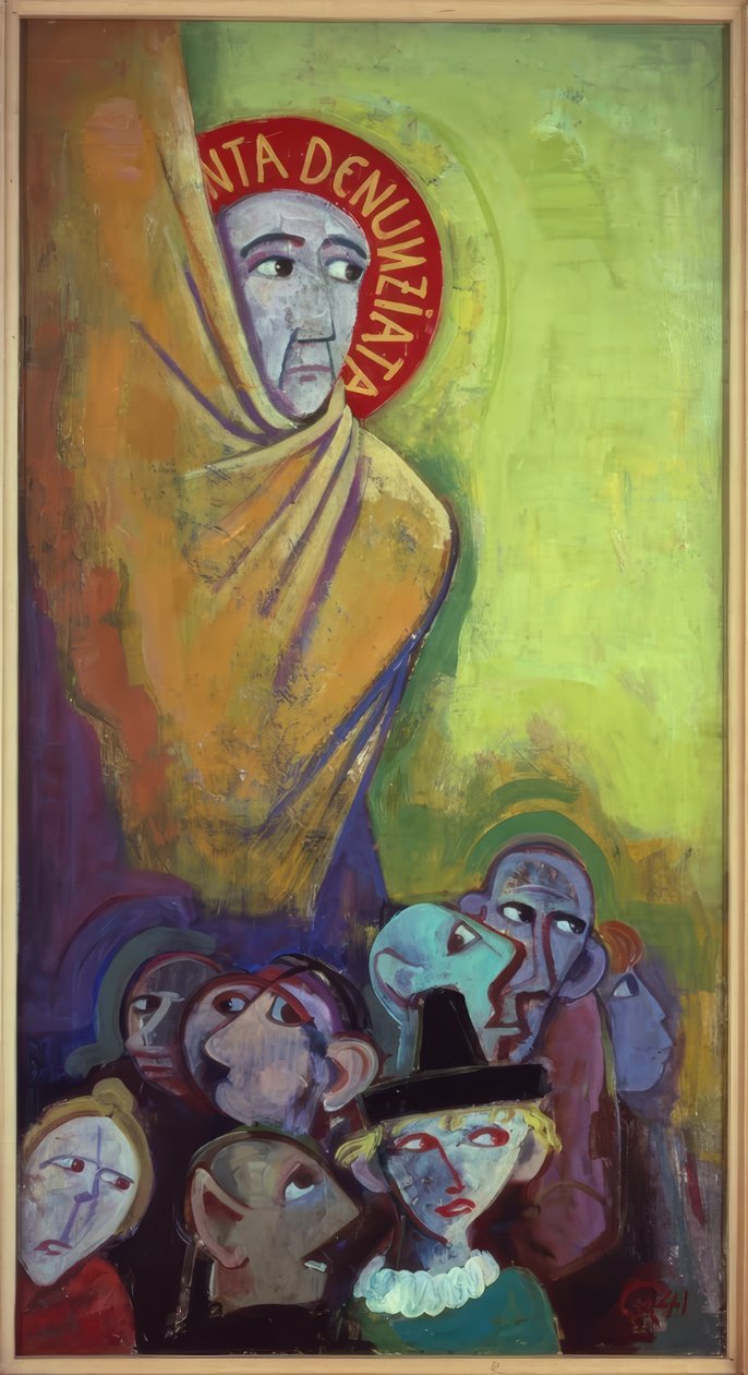 Santa Denunziata af Karl Hofer