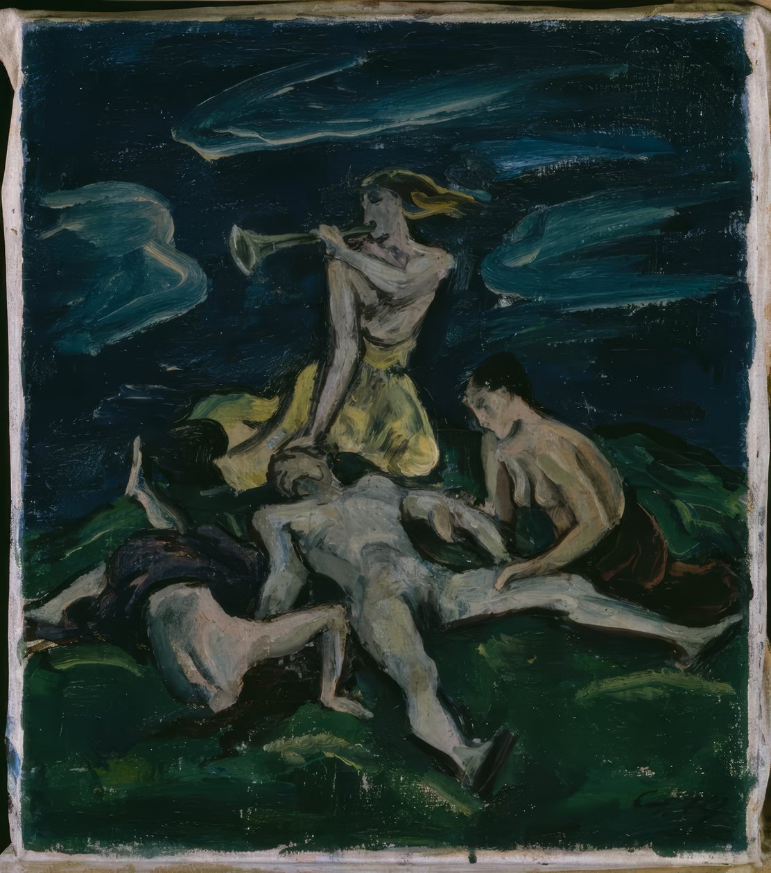 dødsklage af Karl Hofer