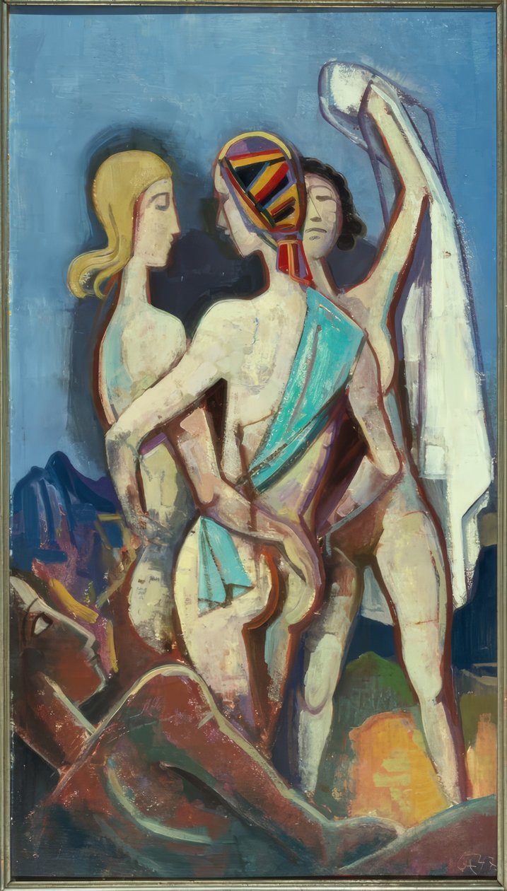 Dom fra Paris af Karl Hofer