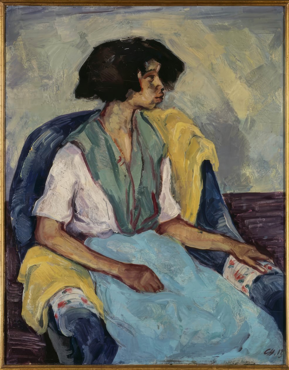 Sigøjnerinde af Karl Hofer