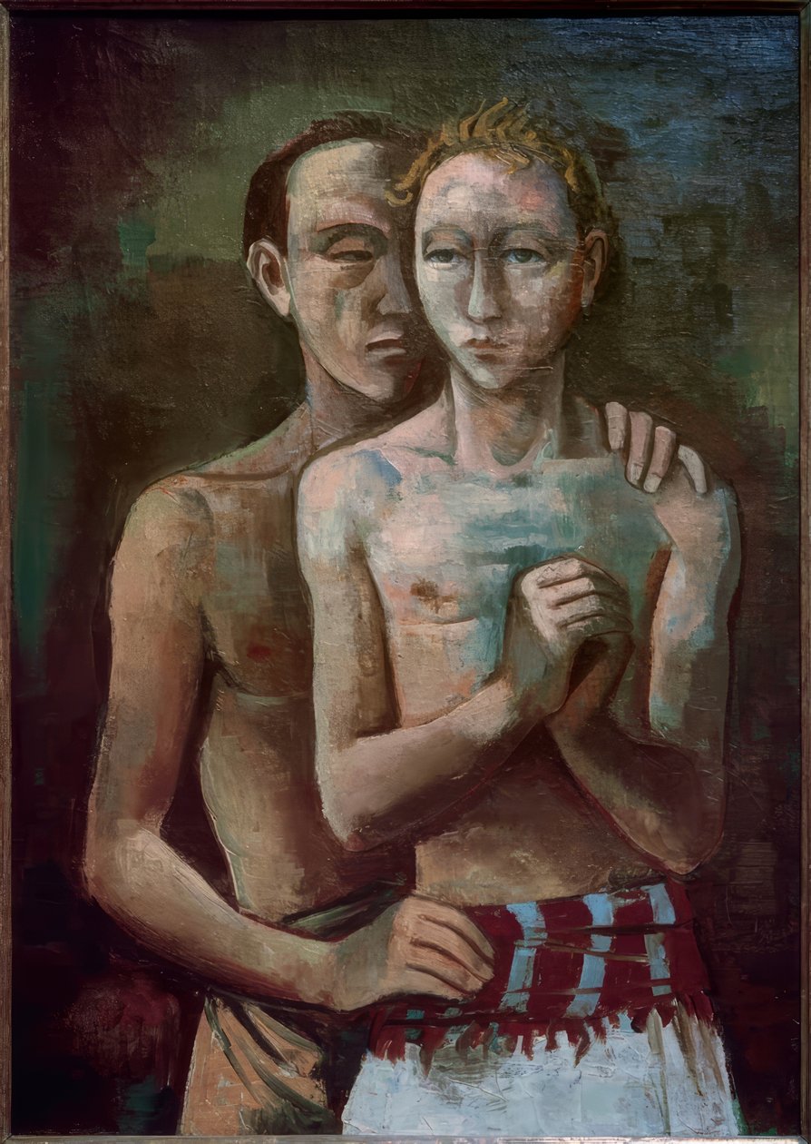 To venner af Karl Hofer