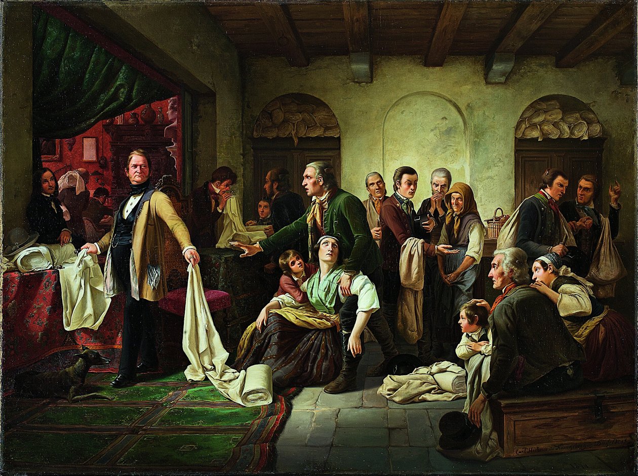 De schlesiske vævere af Karl Hübner