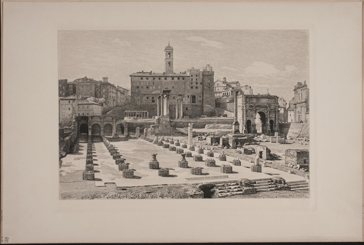 Dansk:  Forum Romanum af Karl Jensen
