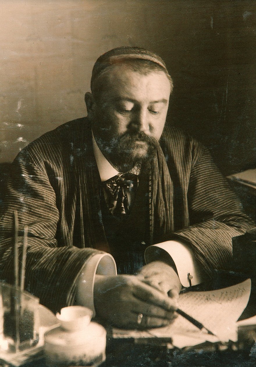 Alexander Kuprin, russisk forfatter, begyndelsen af det 20. århundrede af Karl Karlovich Bulla