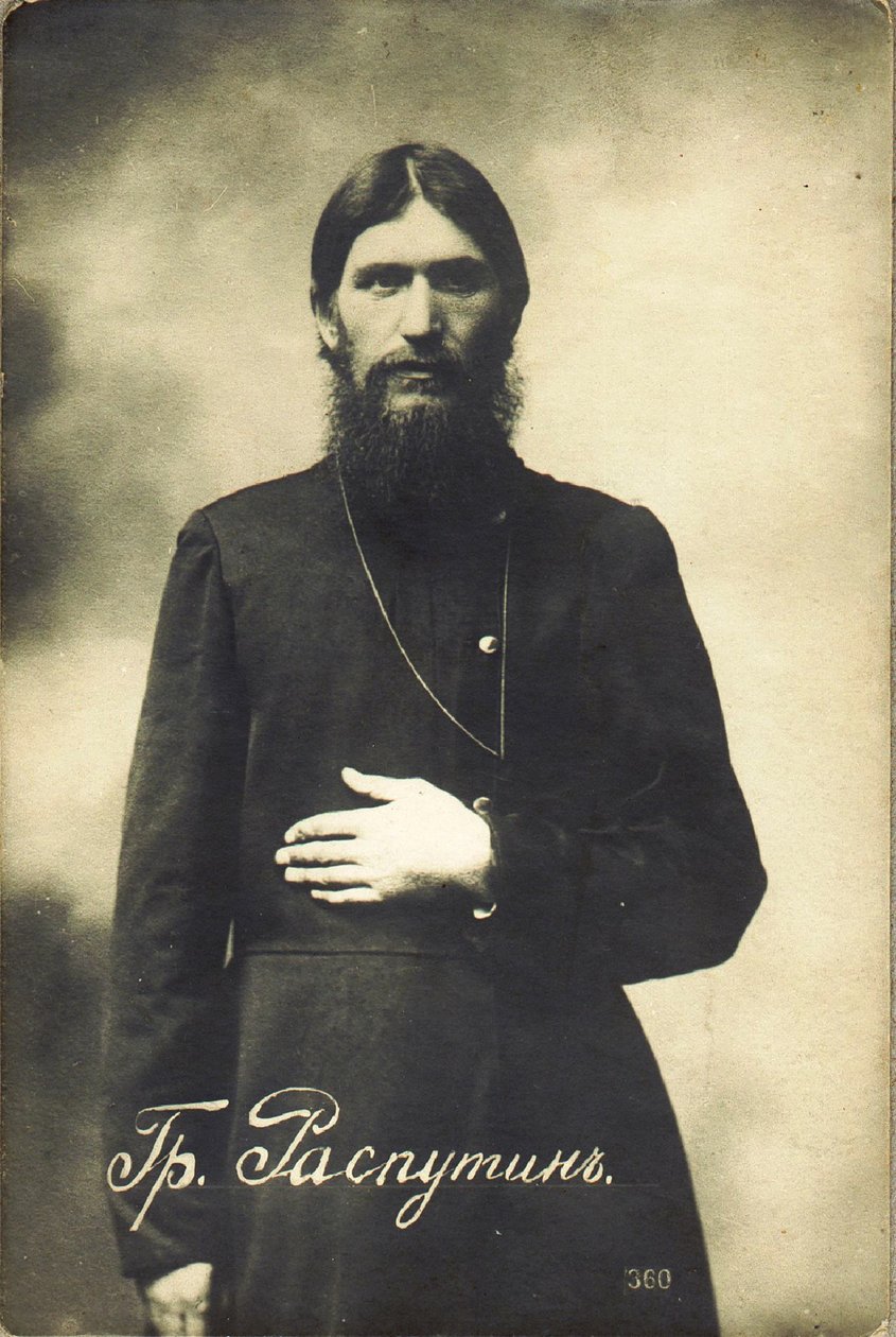 Grigory Efimovich Rasputin 1869-1916 af Karl Karlovich Bulla