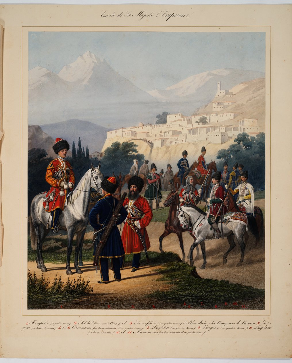 Konvoj af Hans Kejserlige Højhed, 1867 af Karl Karlovich Piratsky