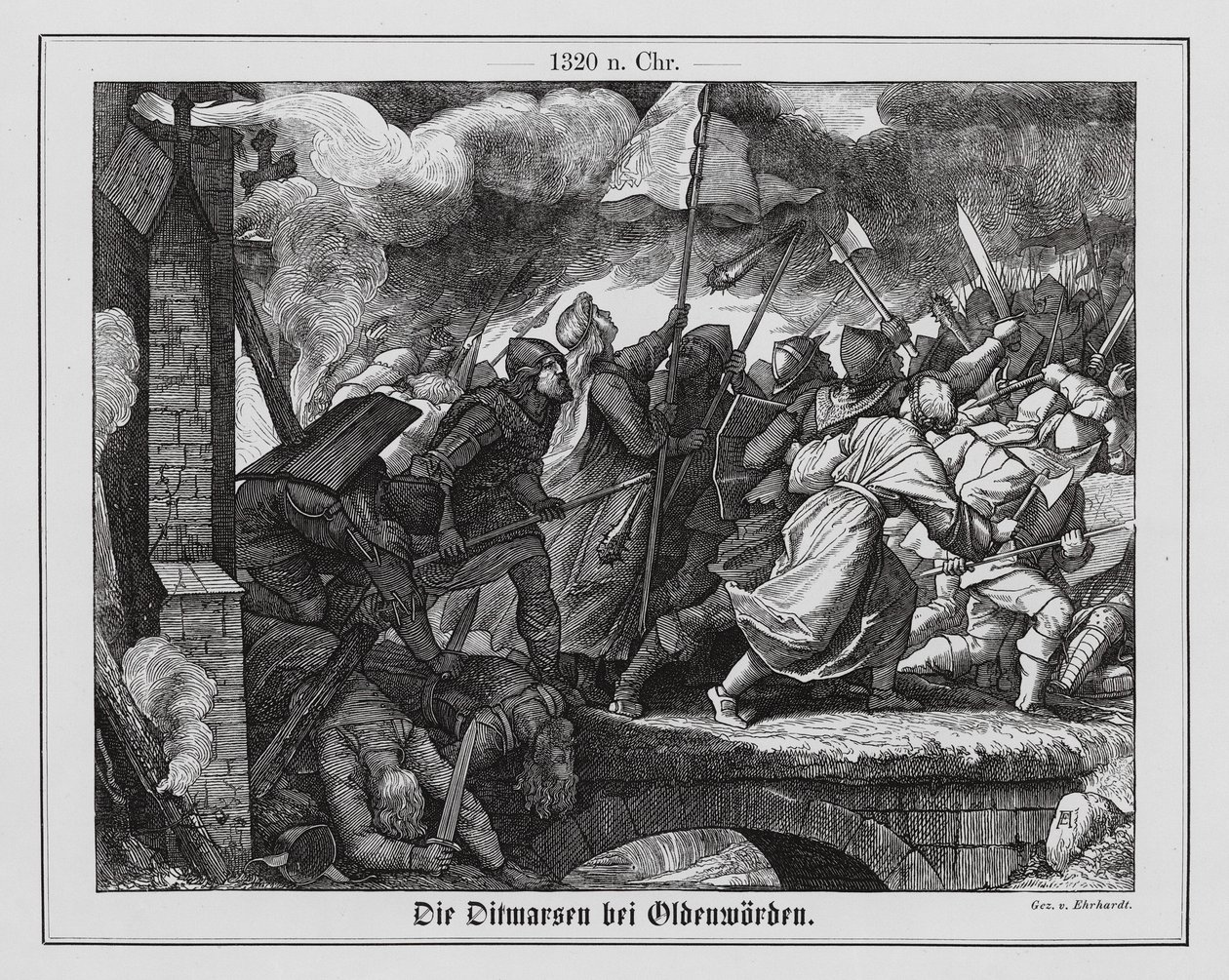 Den ditmarsianske bonderepublik af Karl Ludwig Adolf Ehrhardt