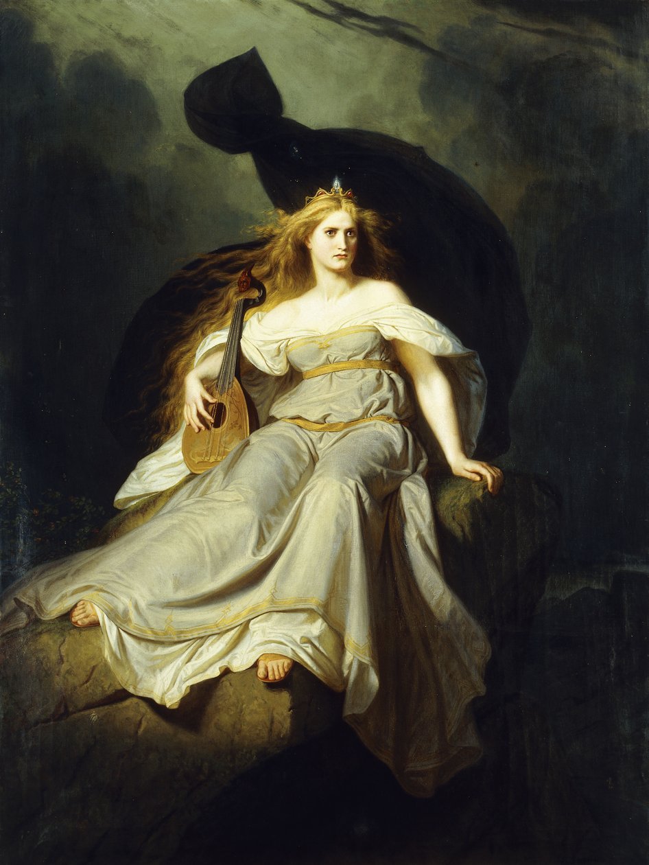 Musikkens Muse af Karl Ludwig Adolf Ehrhardt