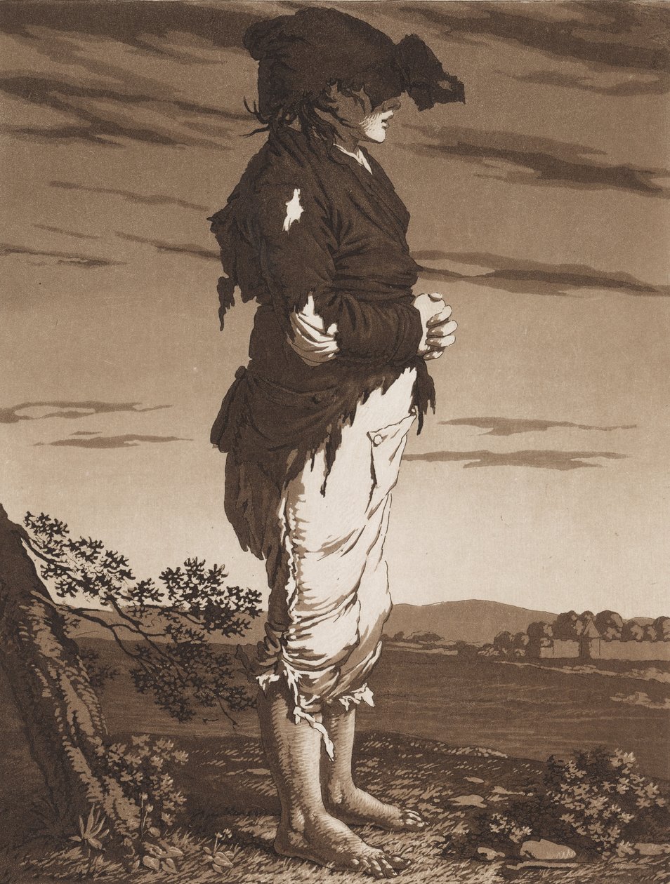 De unge tiggere af Karl Ludwig Bernhard Buchhorn
