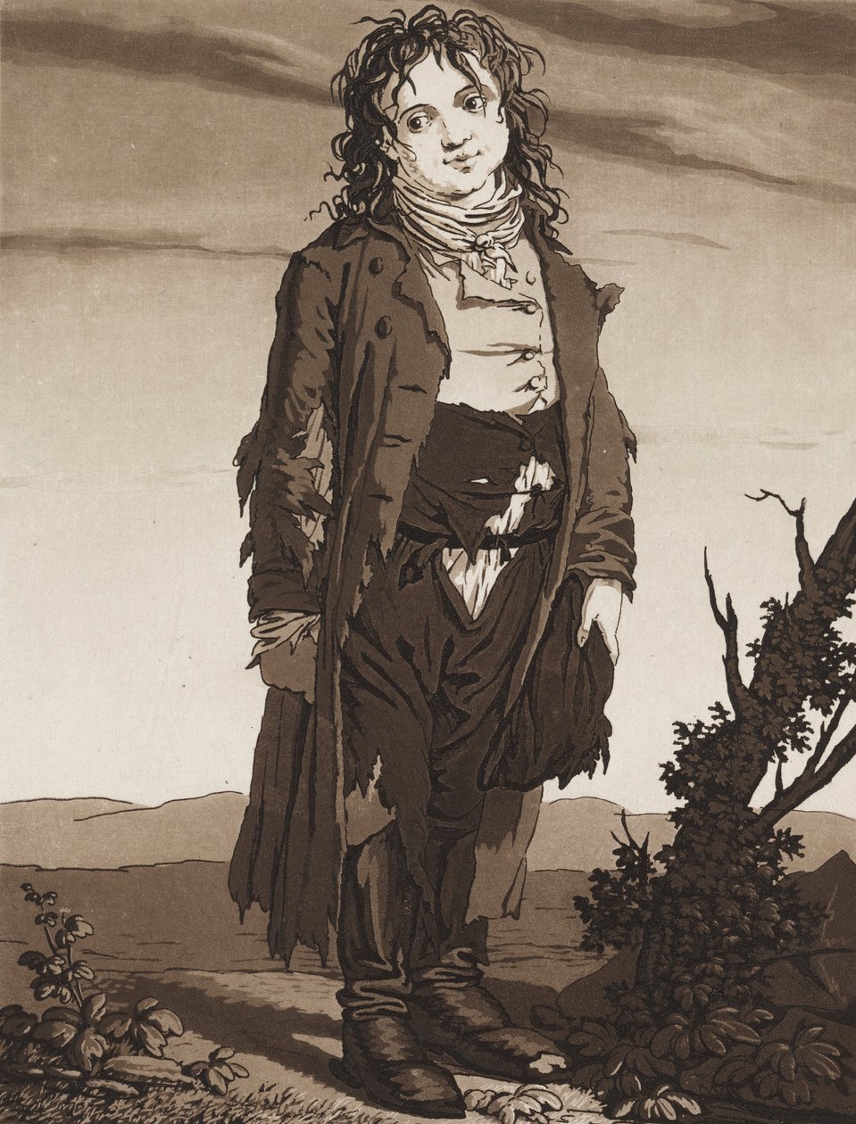 De unge tiggere af Karl Ludwig Bernhard Buchhorn