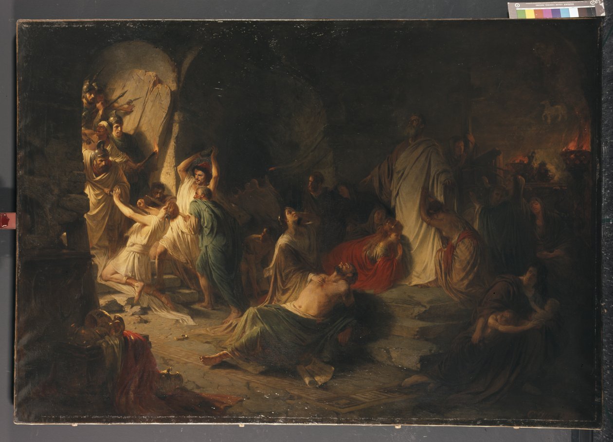 De første kristne i Rom, 1869 af Karl Otto