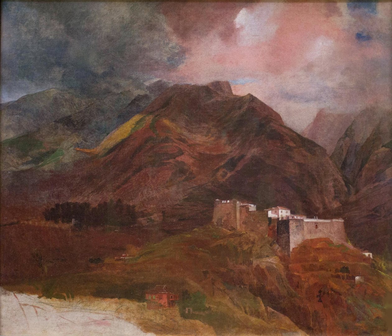 Peak Fort på øen Madeira, 1849-1850 af Karl Pavlovich Bryullov