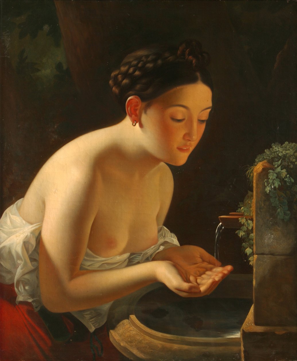 Italiensk morgen af Karl Pavlovich Bryullov