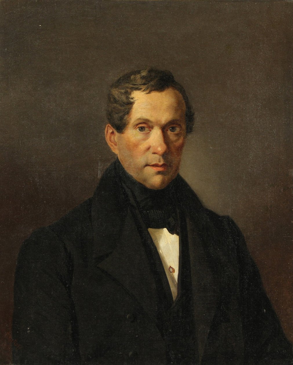 Portræt af komponisten grev Matvey Vielgorsky 1794-1866, 1838 af Karl Pavlovich Bryullov