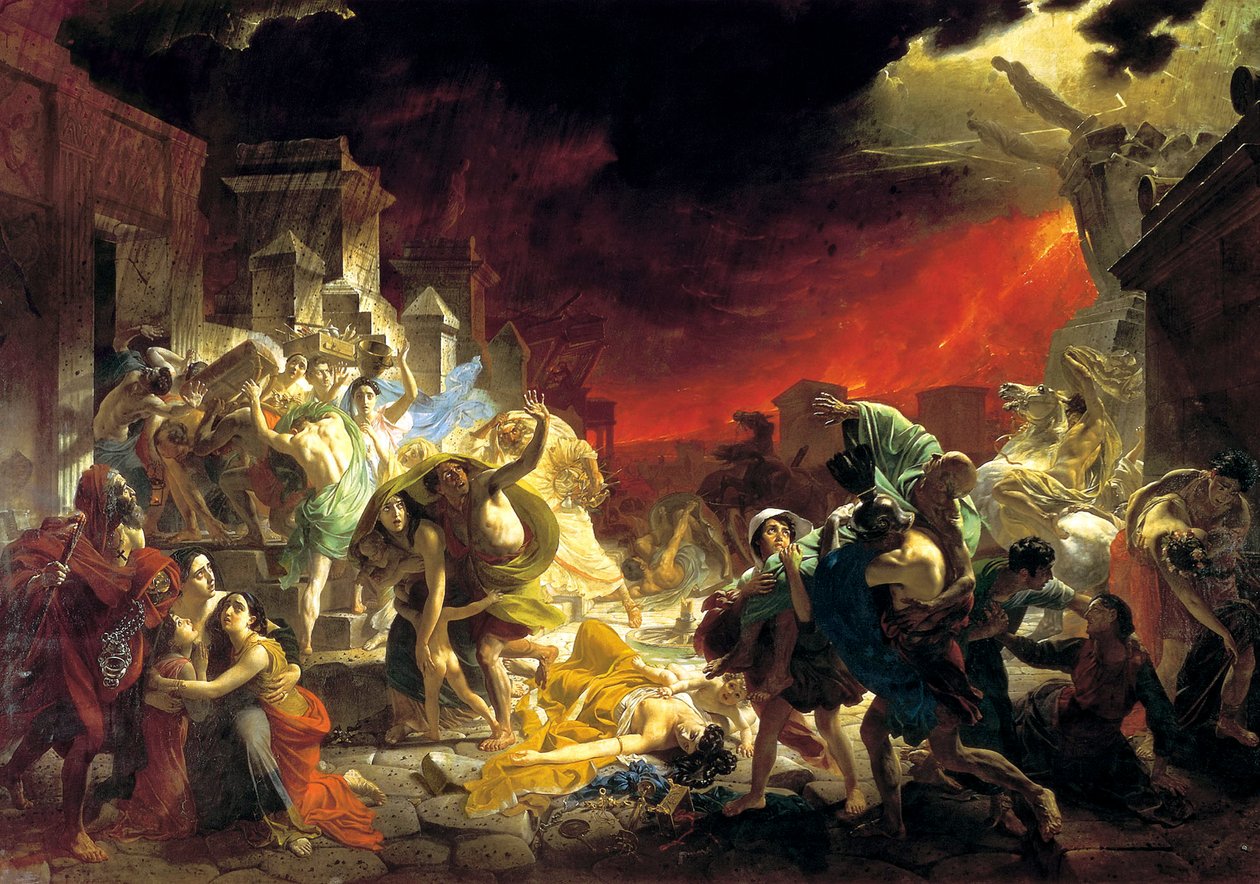 Pompejis sidste dag af Karl Pavlovich Bryullov