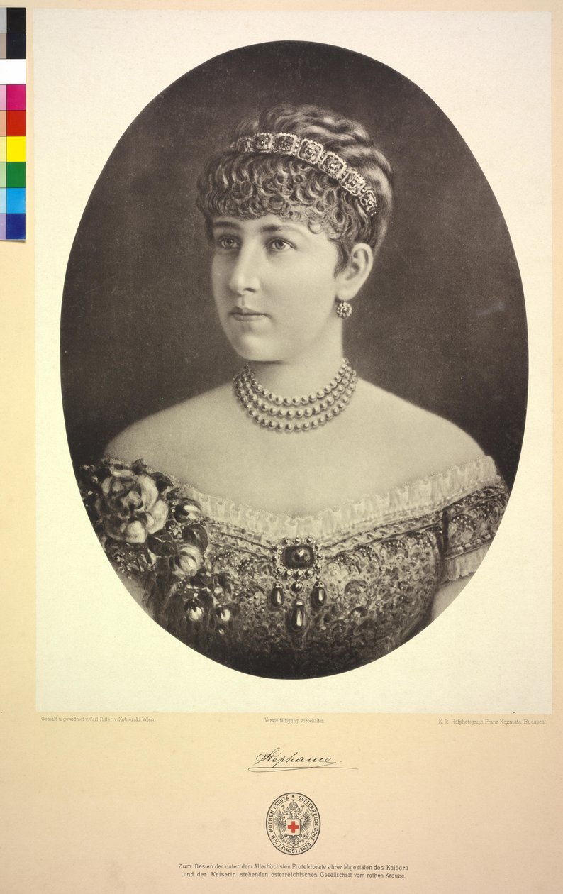 Kronprinsesse af Østrig Stephanie af Karl Ritter Von Kobierski