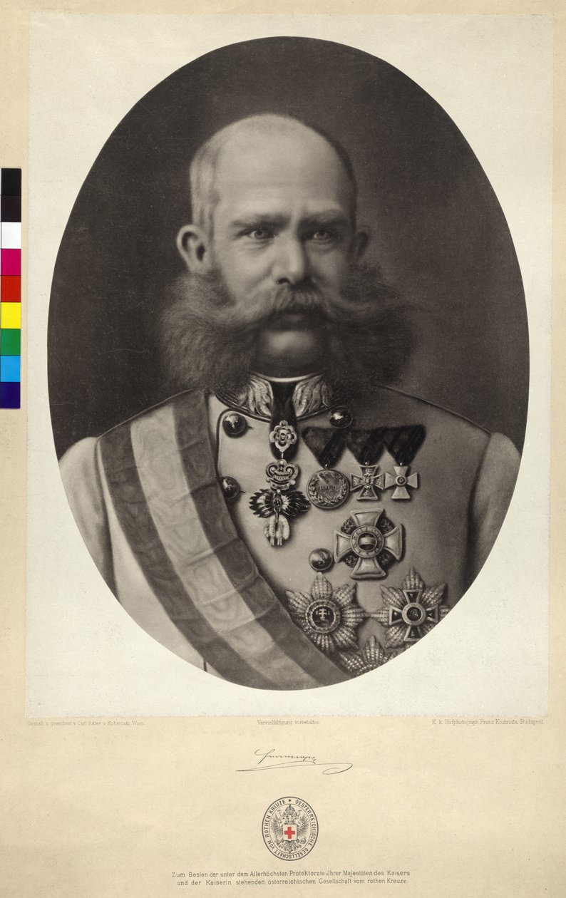 Franz Joseph I af Karl Ritter Von Kobierski