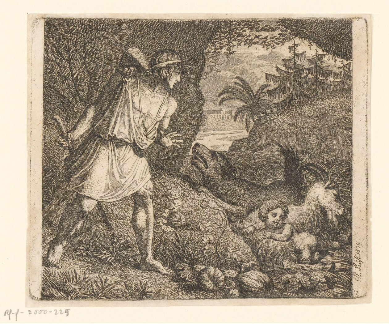 Jupiter og geden Amalthea Idéer (serietitel) af Karl Russ