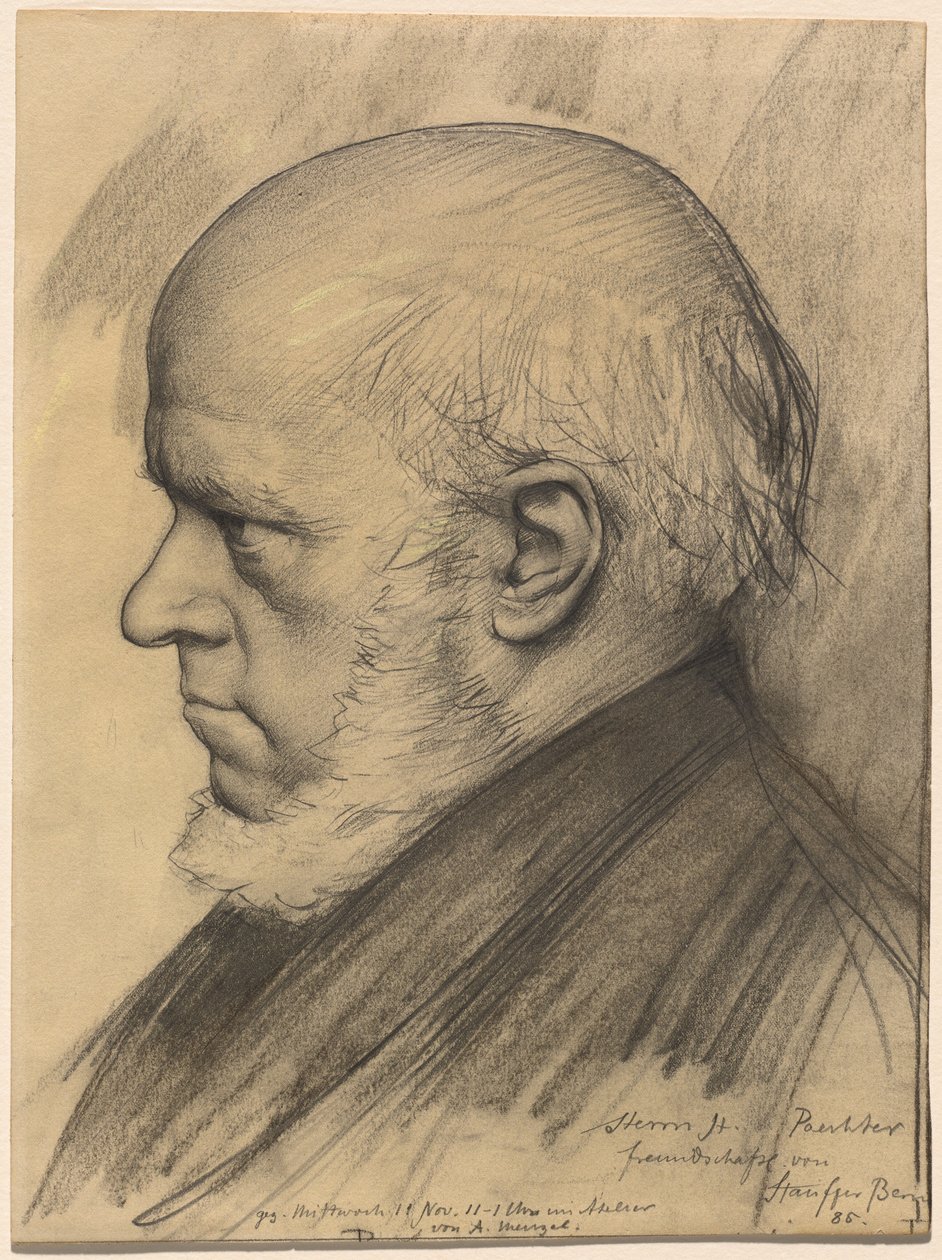 Adolf Menzel af Karl Stauffer Bern