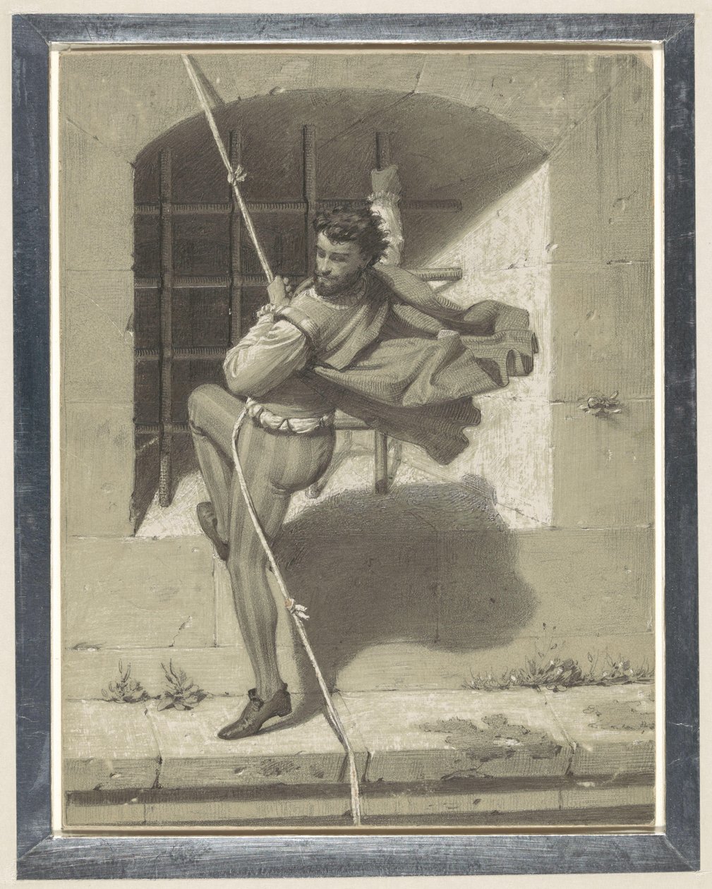 Benvenuto Cellini flygter fra Castel Sant