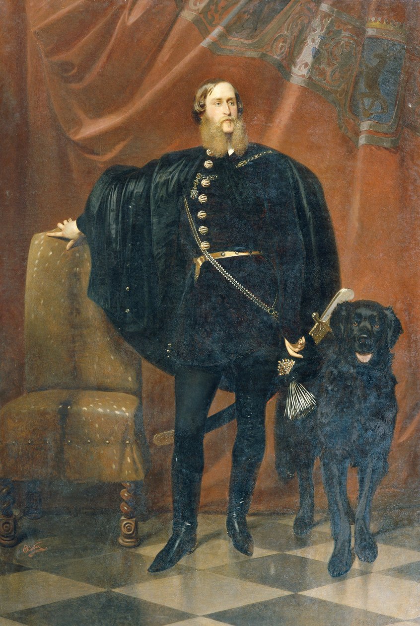 János Graf Pálffy ab Erdöd (1829-1908) af Karl Theodor von Piloty