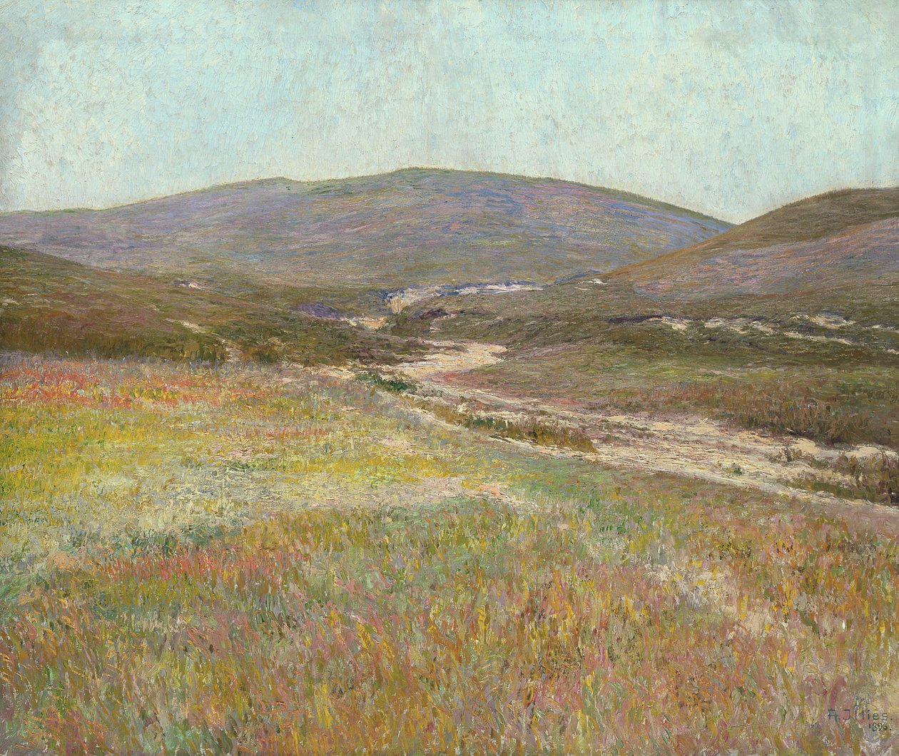 Dal nær Harburg af Karl Wilhelm Arthur Illies