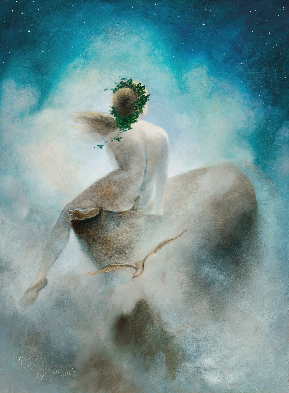 Spørgsmål til stjernerne, 1895. af Karl Wilhelm Diefenbach