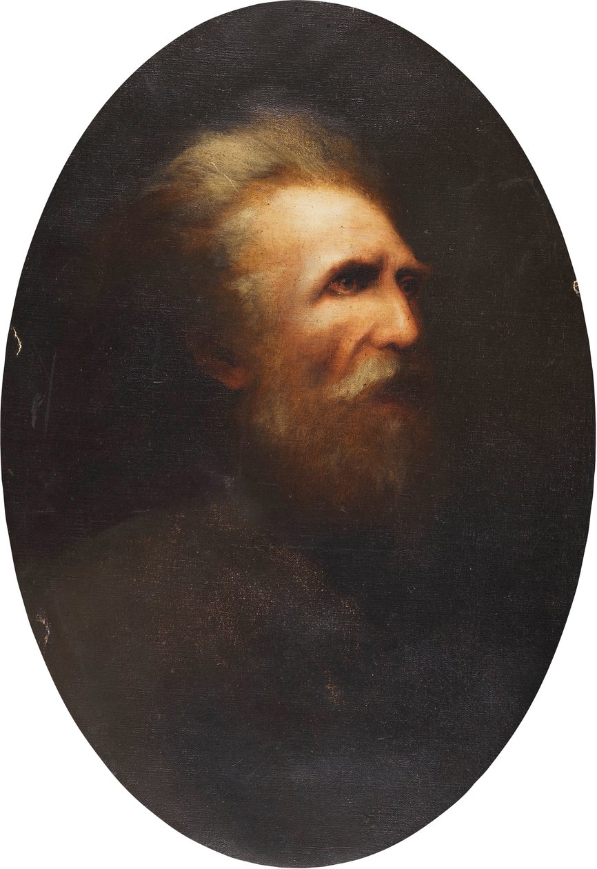 Selvportræt, ca. 1912. af Karl Wilhelm Diefenbach