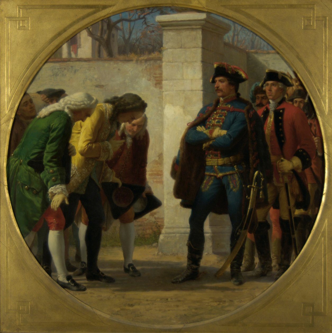Angrebet på Berlin i 1757 af Karl von Blaas