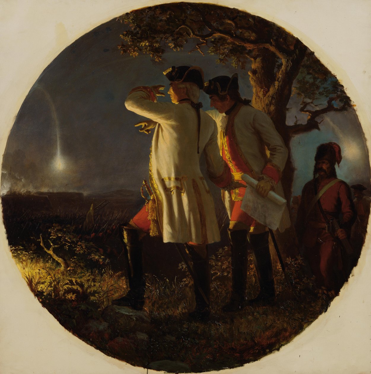 Stormen på Schweidnitz i 1761 af Karl von Blaas
