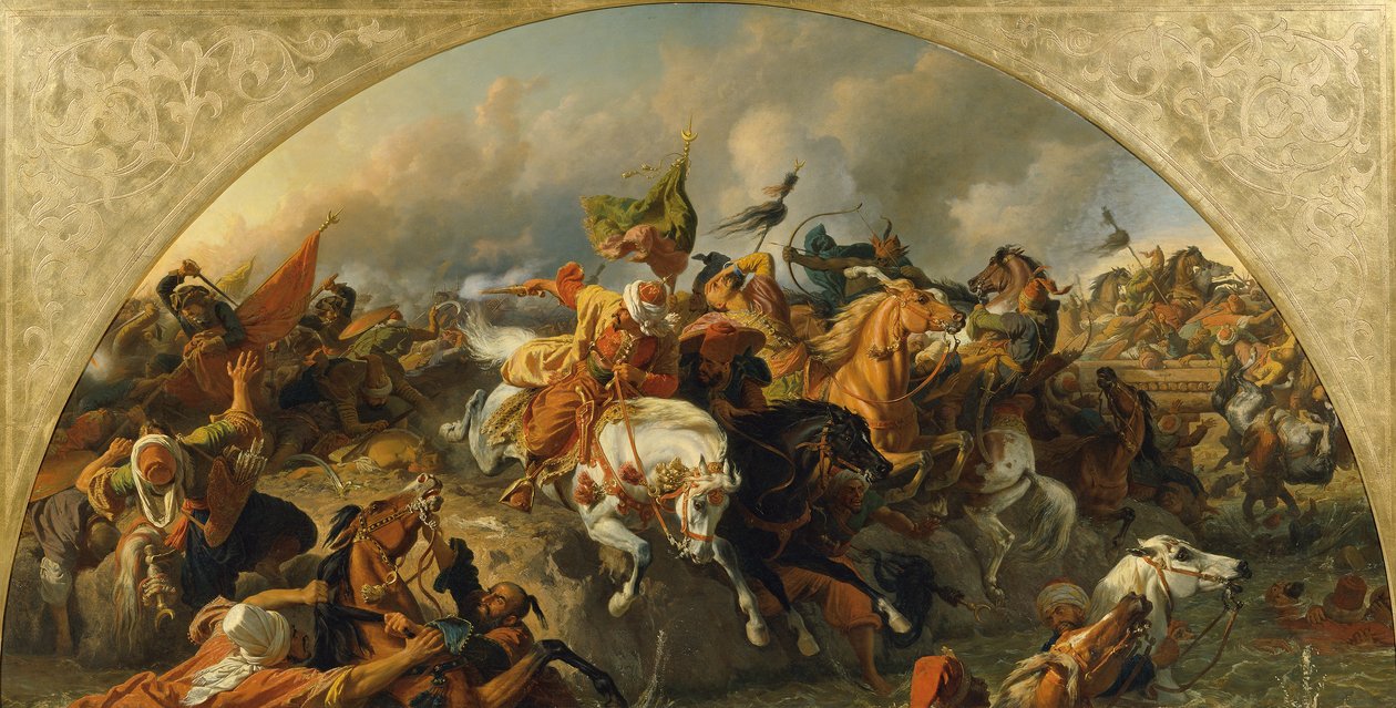 Slaget ved Zenta 1697 af Karl von Blaas