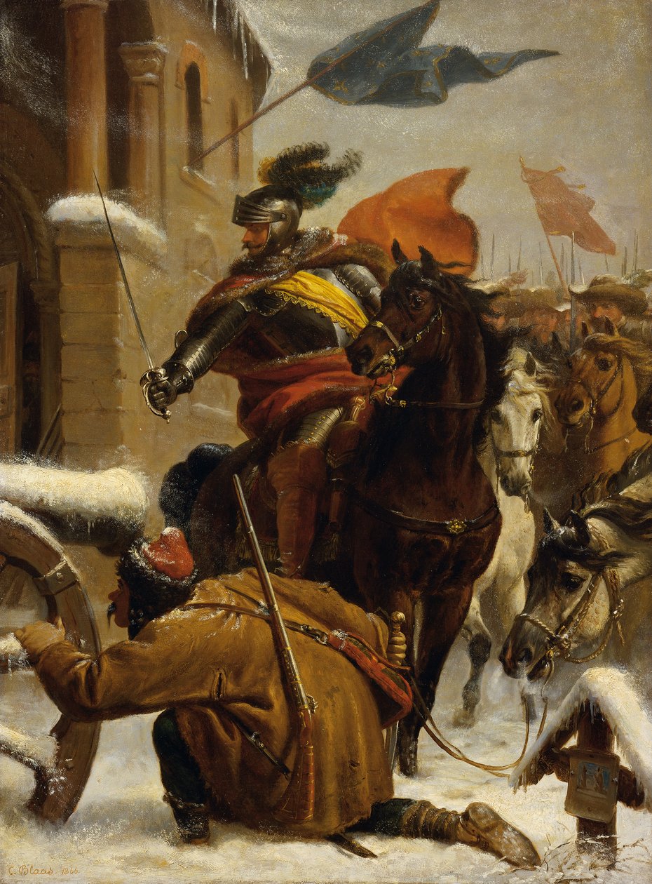 Johann de Werths razzia nær Tuttlingen i 1643 af Karl von Blaas