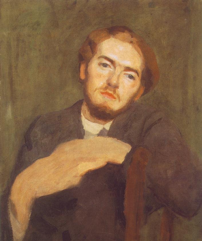 Portræt af Beni Ferenczy af Károly Ferenczy