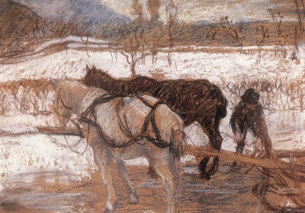 Vinter af Károly Ferenczy