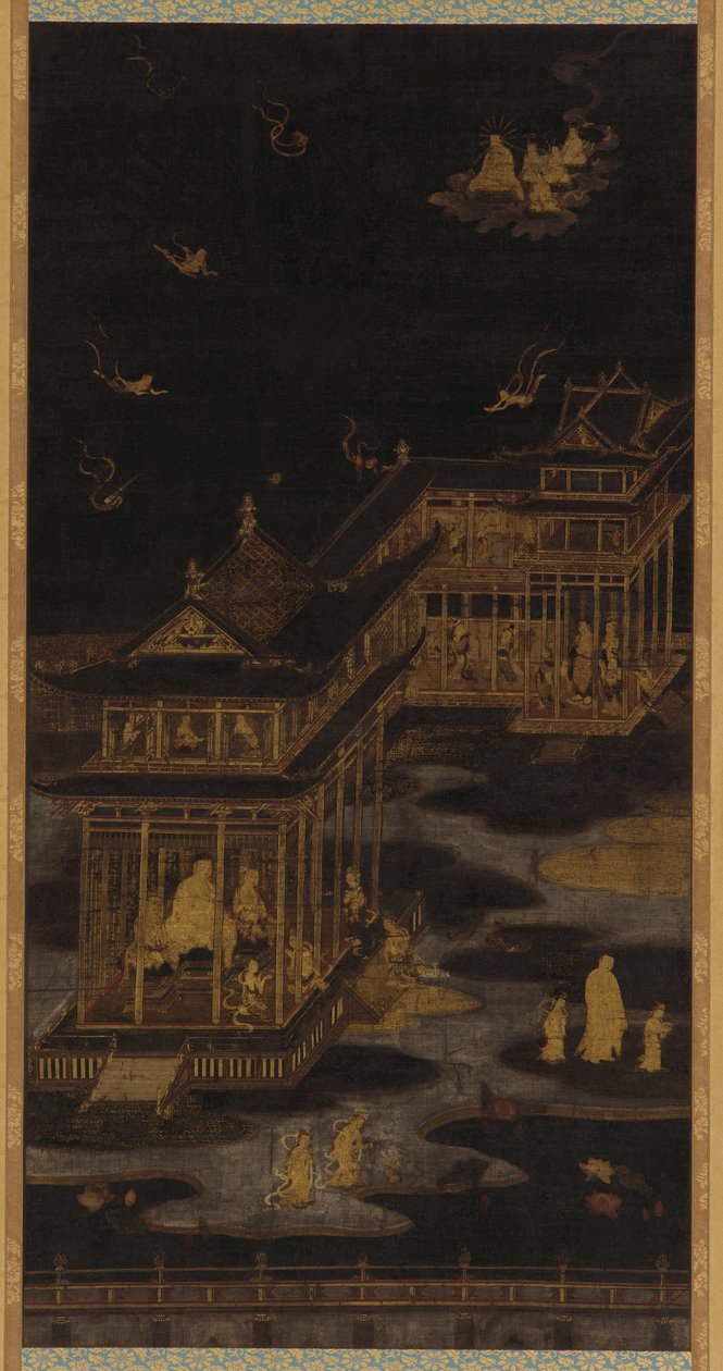 Amida Buddhas paradis (Amitabha) af Kasuga Kaishi