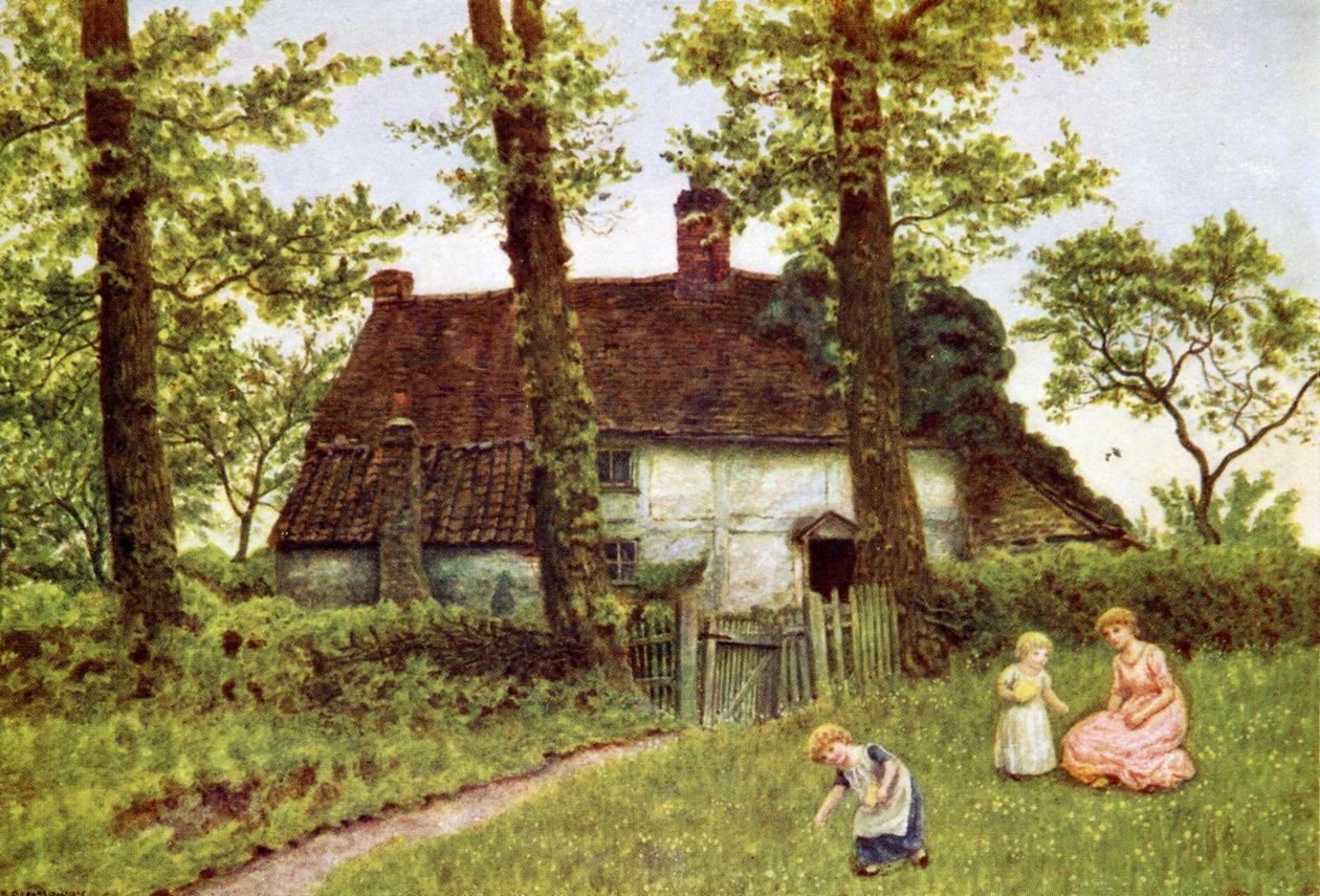 Et Surrey-hytte af Kate Greenaway. af Kate Greenaway