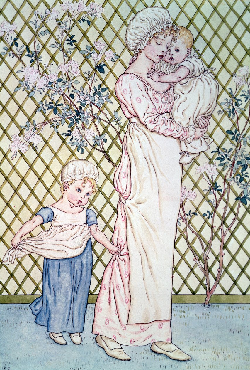 Mor og Barn af Kate Greenaway