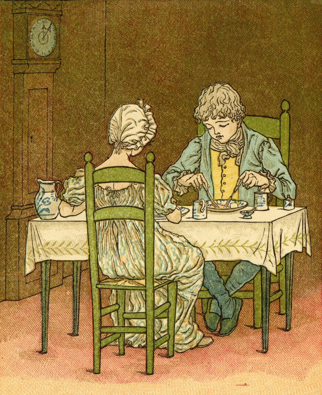 Jack Sprat kunne spise af Kate Greenaway