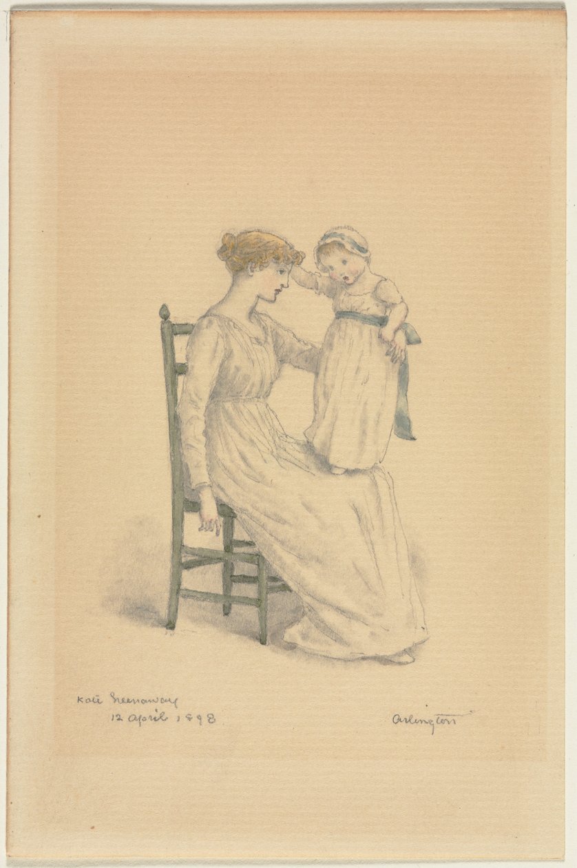 Mor og Barn af Kate Greenaway
