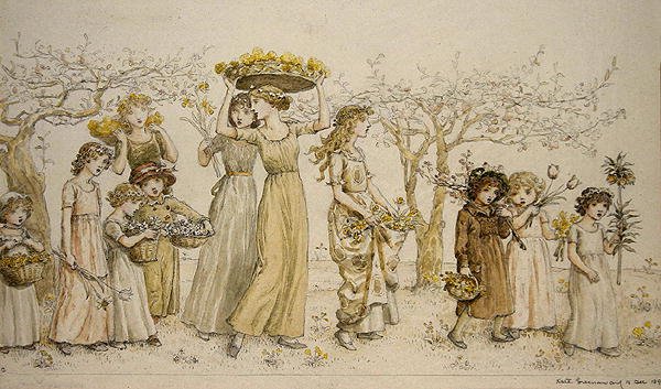 Forårstid af Kate Greenaway