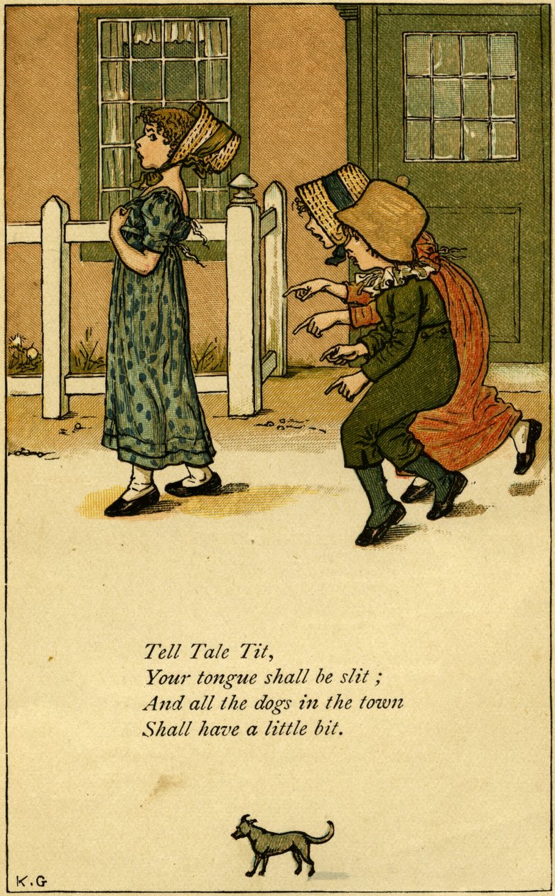 Fortæl Tale Tit børnehave af Kate Greenaway