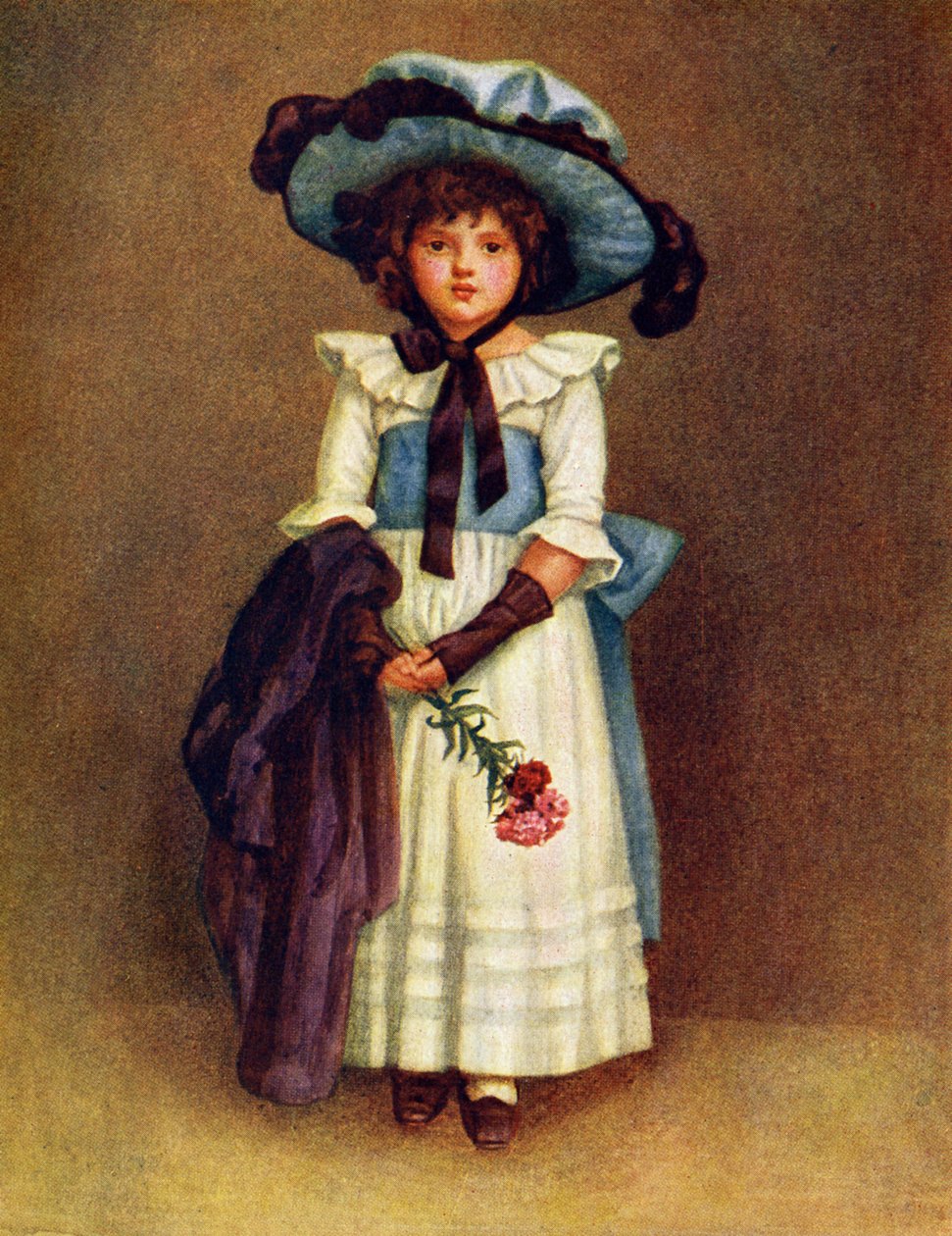 Den lille model af Kate Greenaway. af Kate Greenaway