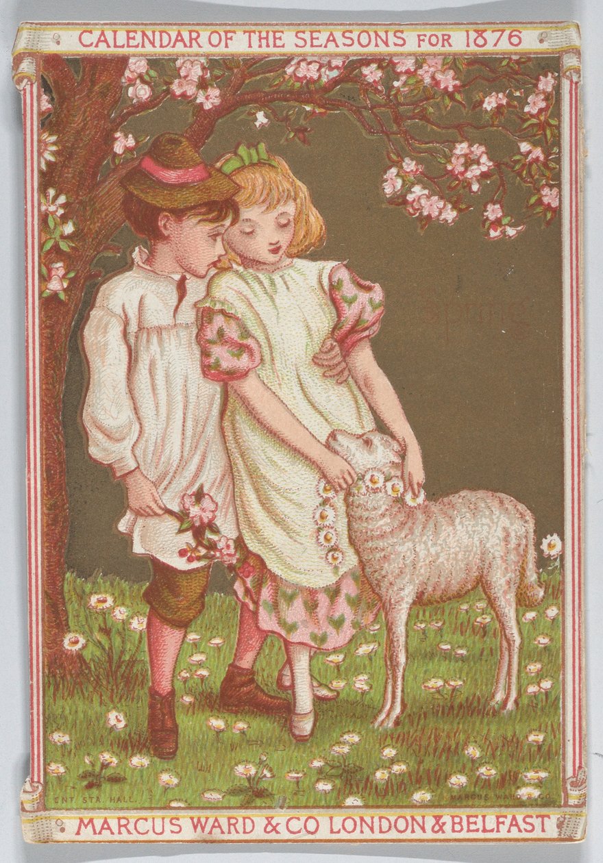 Valentine af Kate Greenaway
