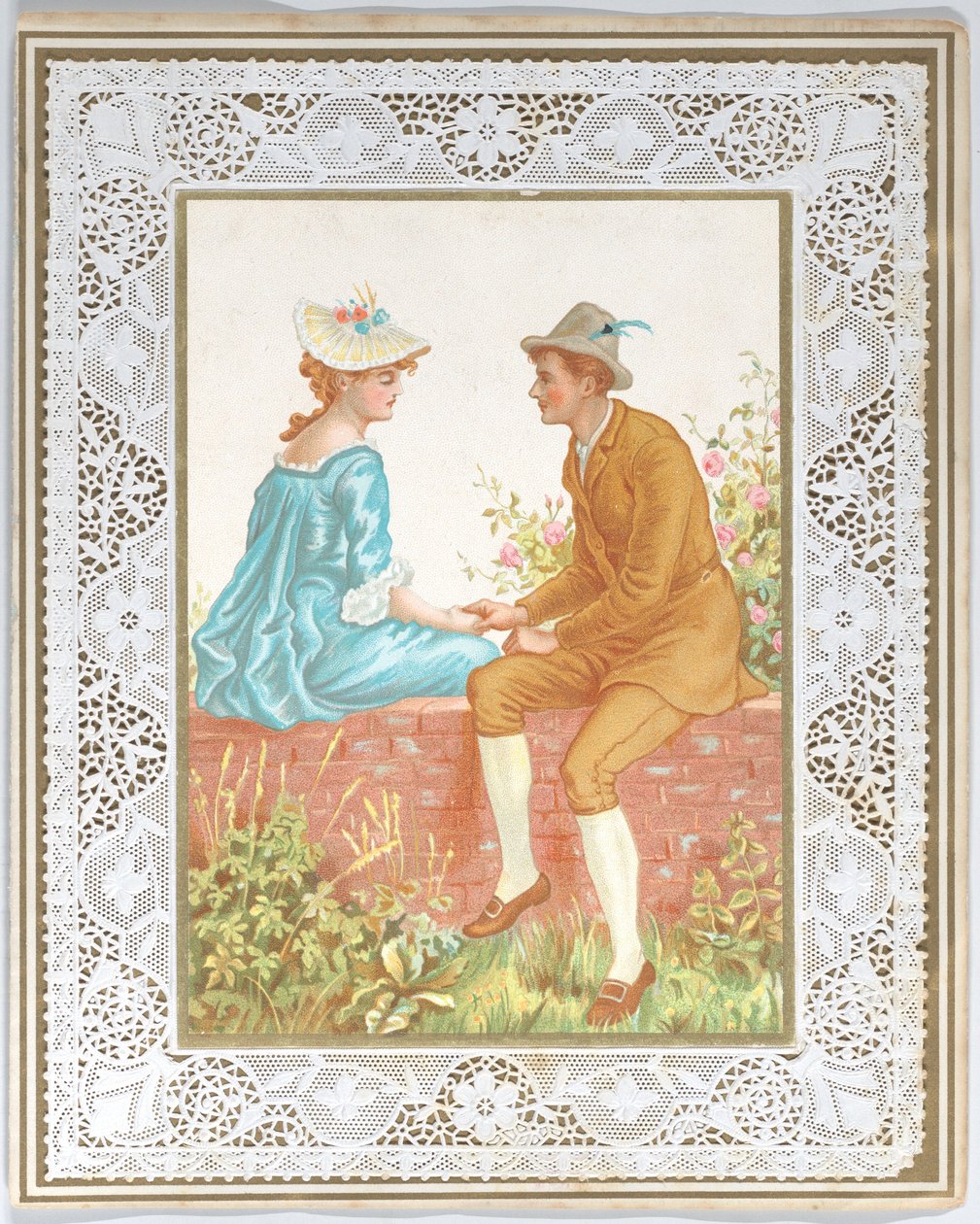 Valentinskort af Kate Greenaway