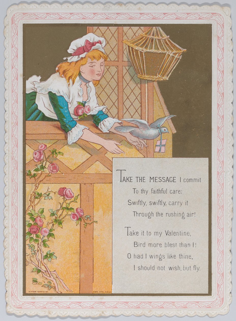 Valentin af Kate Greenaway