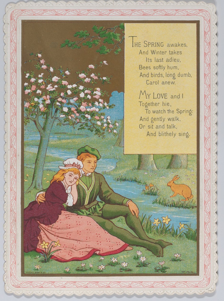 Valentin af Kate Greenaway
